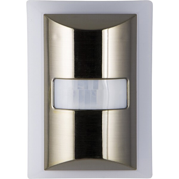 Ge Motion-Boost 60-Lumen LED Night Light (Brushed Nickel) 36269
